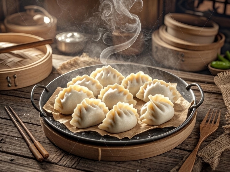 高清大图下载【趣麦麦图】美食主食水饺高清特写9