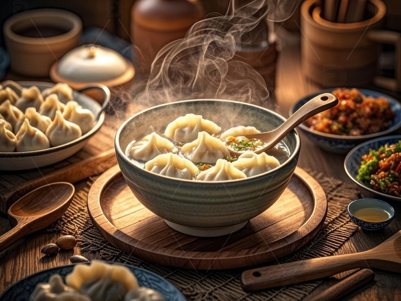 高清大图下载【趣麦麦图】美食主食水饺高清特写5