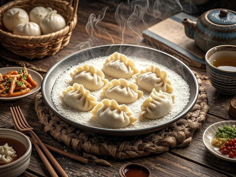 高清大图下载【趣麦麦图】美食主食水饺高清特写4