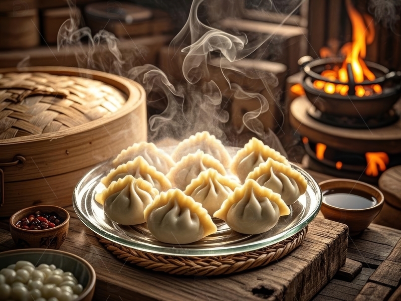 高清大图下载【趣麦麦图】美食主食水饺高清特写1