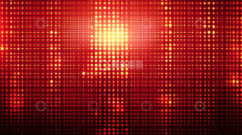 高清大图下载【趣麦麦图】红色光点背景