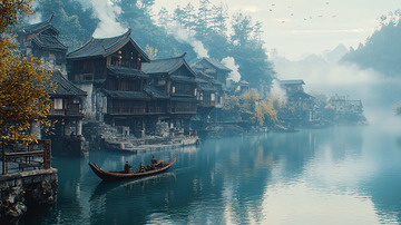 水墨江南