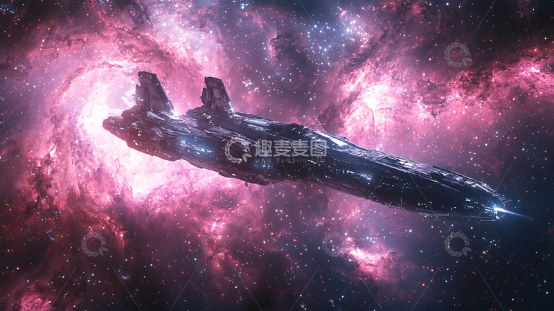 高清大图下载【趣麦麦图】宇宙飞船