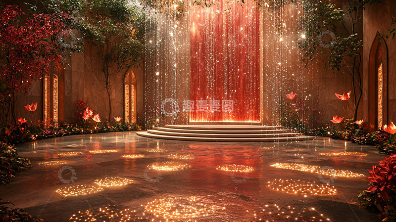 高清大图下载【趣麦麦图】梦幻婚礼殿堂