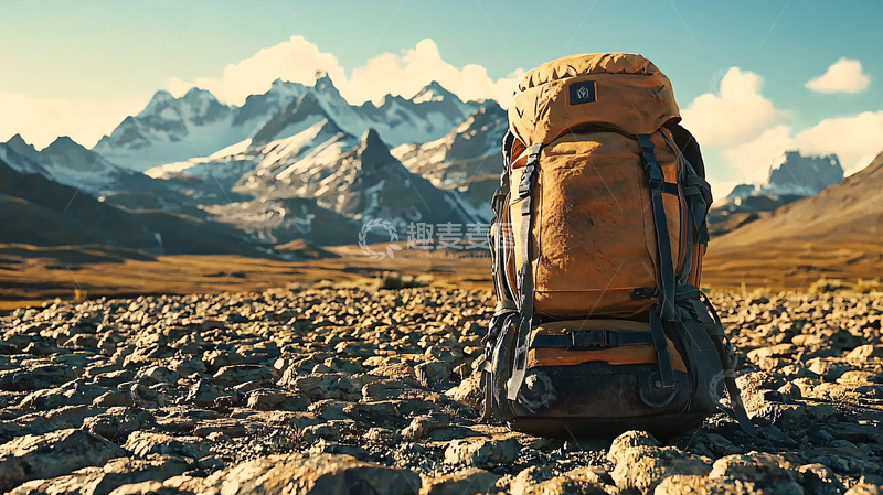 高清大图下载【趣麦麦图】户外背包