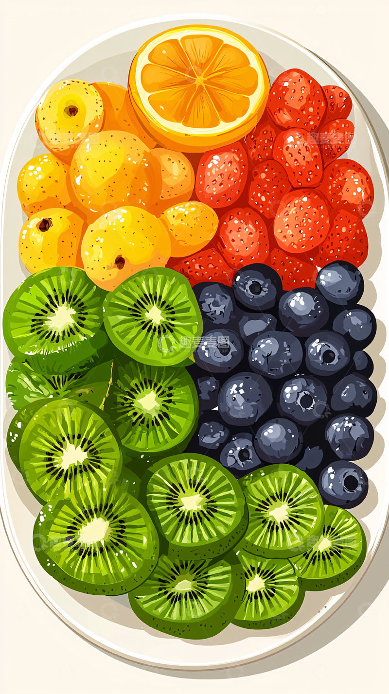 高清大图下载【趣麦麦图】水果拼盘
