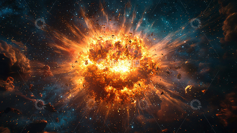 高清大图下载【趣麦麦图】宇宙爆炸