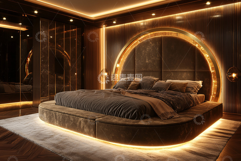 高清大图下载【趣麦麦图】豪华卧室