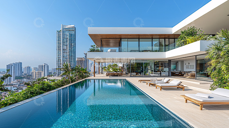 高清大图下载【趣麦麦图】现代风格别墅