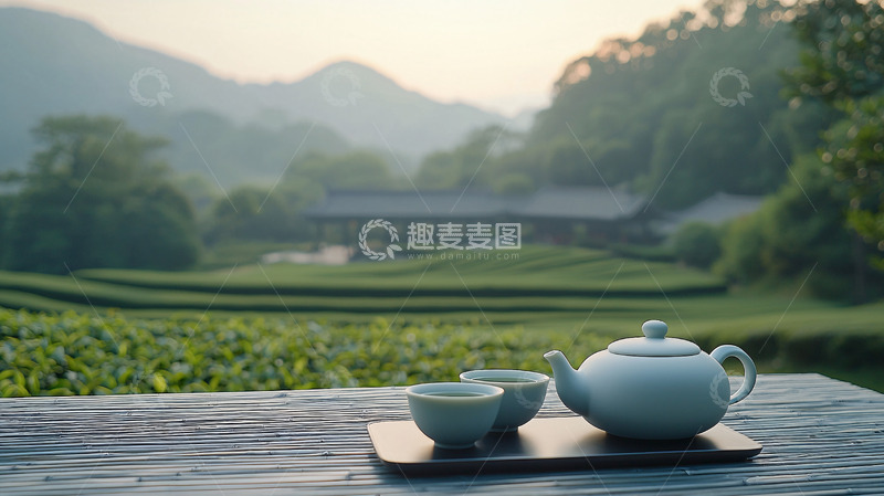 高清大图下载【趣麦麦图】茶园风光