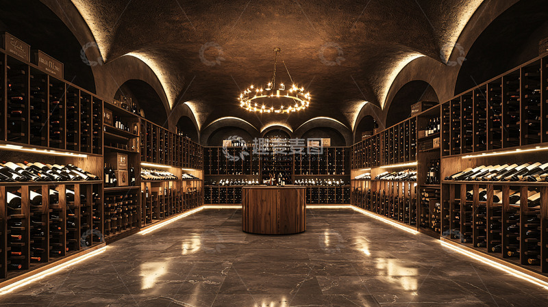 高清大图下载【趣麦麦图】豪华酒窖