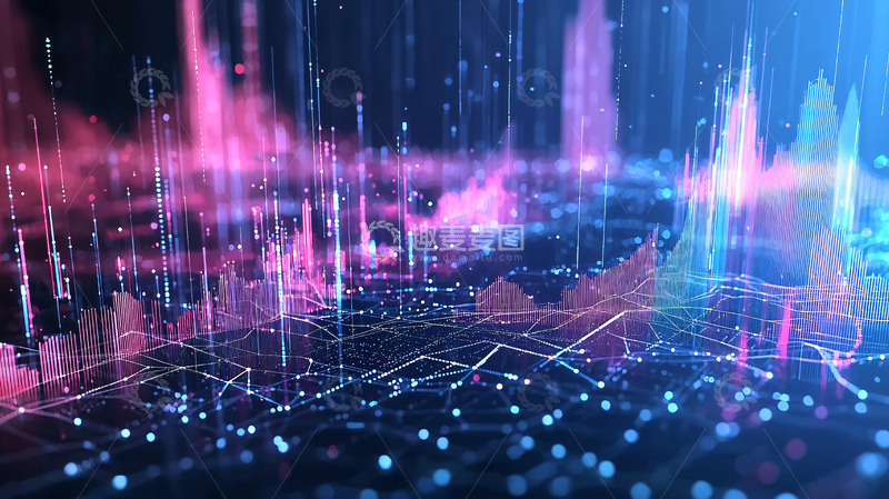 高清大图下载【趣麦麦图】抽象数据世界