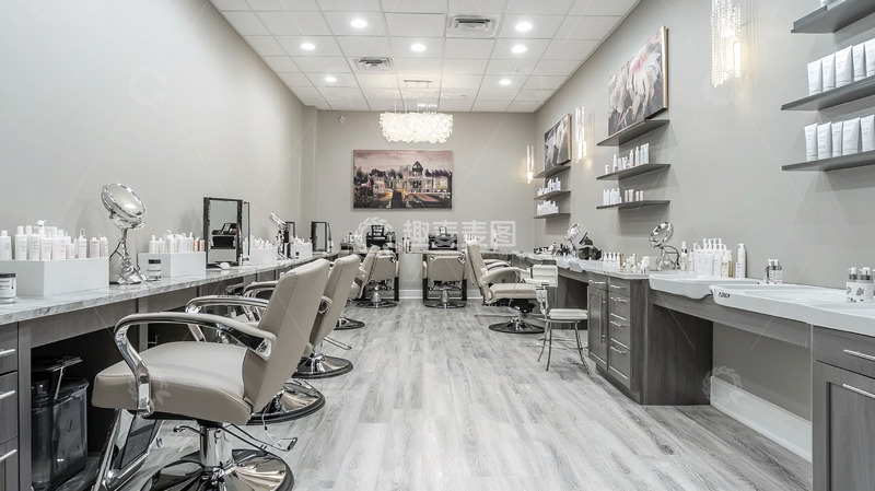 高清大图下载【趣麦麦图】现代化美容沙龙内景