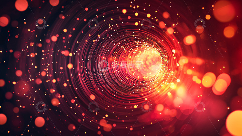 高清大图下载【趣麦麦图】红色旋涡