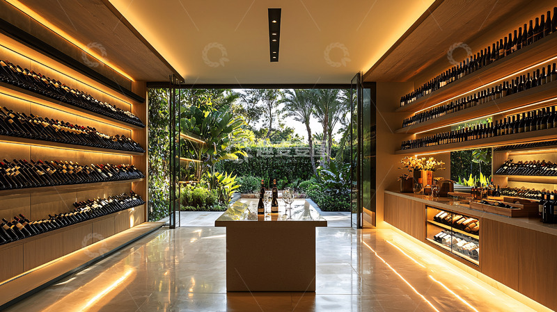 高清大图下载【趣麦麦图】高端酒窖