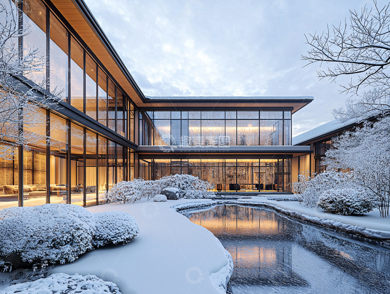 高清大图下载【趣麦麦图】现代简约建筑