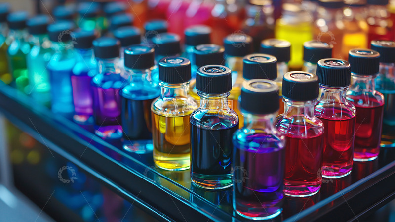 高清大图下载【趣麦麦图】彩色液体小瓶