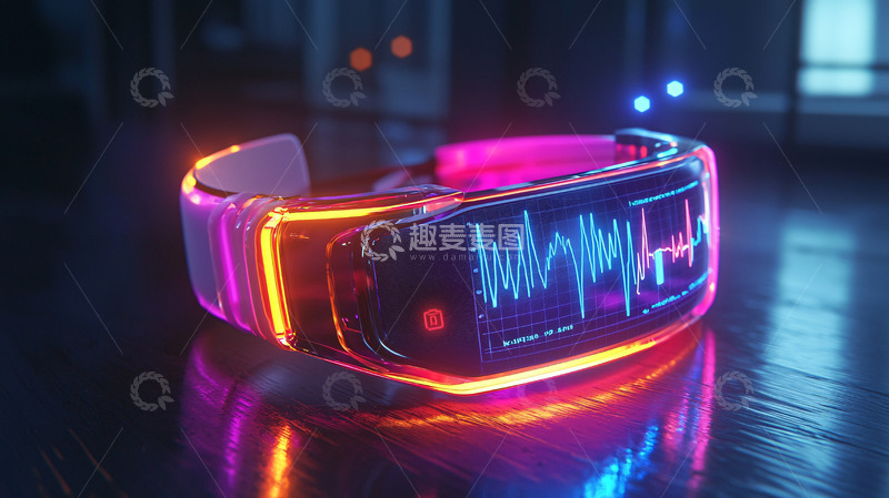 高清大图下载【趣麦麦图】未来科技头戴设备