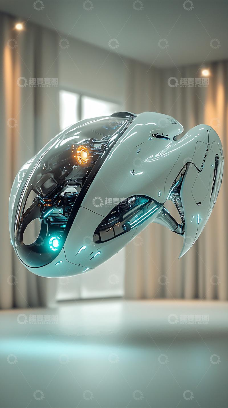 高清大图下载【趣麦麦图】未来飞行器