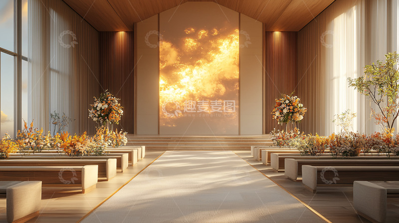 高清大图下载【趣麦麦图】室内婚礼场景