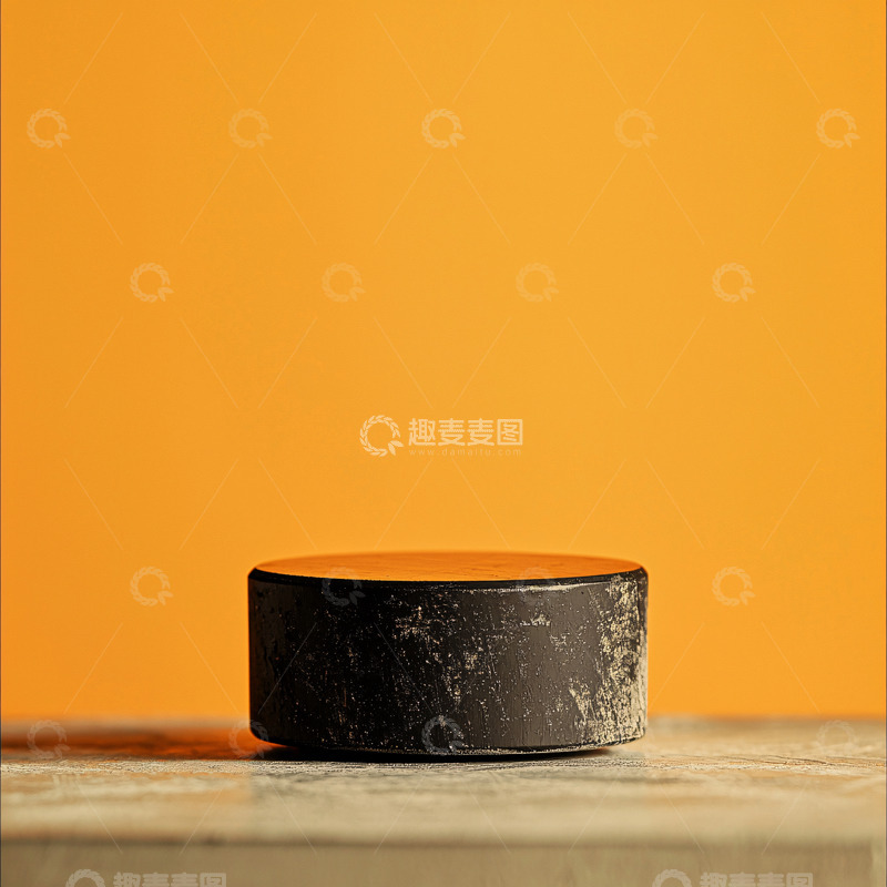 高清大图下载【趣麦麦图】黑色圆形石质底座