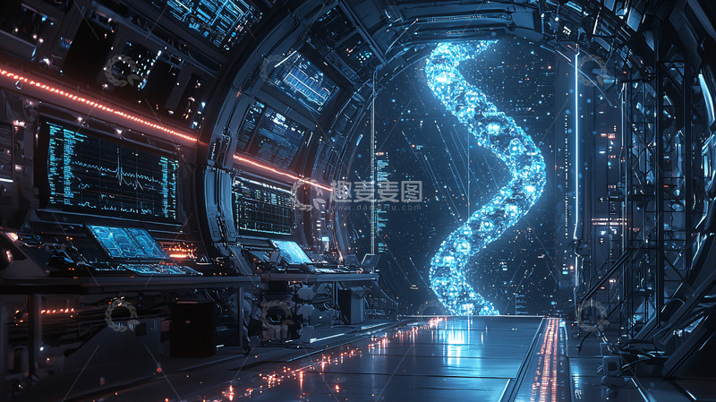 高清大图下载【趣麦麦图】未来科技实验室