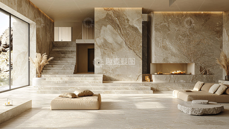 高清大图下载【趣麦麦图】极简风现代住宅室内设计