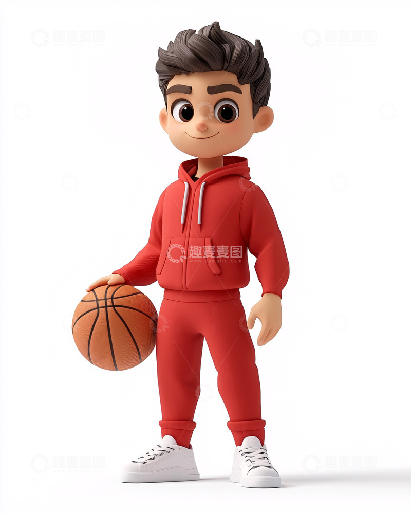 高清大图下载【趣麦麦图】卡通男孩