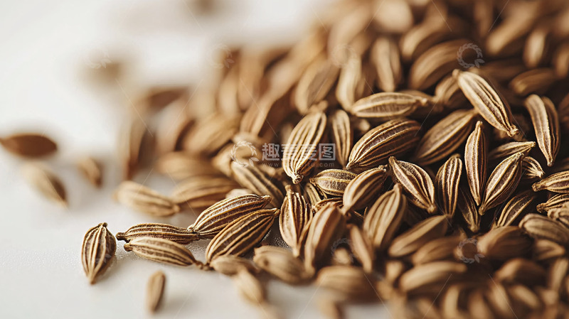 高清大图下载【趣麦麦图】小茴香种子特写