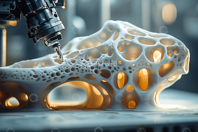 高清大图下载【趣麦麦图】3D打印复杂结构