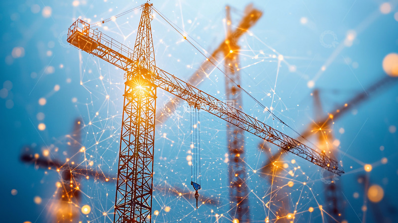 高清大图下载【趣麦麦图】塔吊