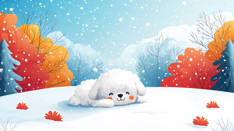 高清大图下载【趣麦麦图】冬天
