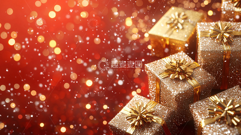 高清大图下载【趣麦麦图】圣诞节礼物
