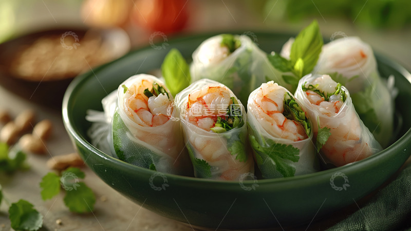 高清大图下载【趣麦麦图】越南春卷