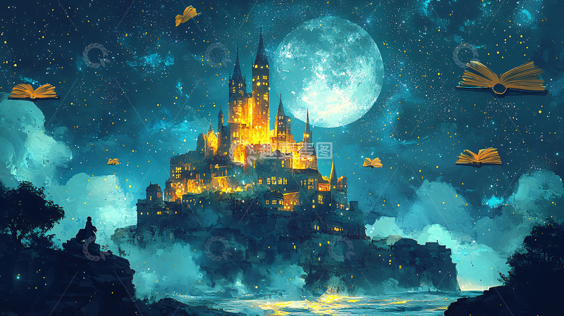 高清大图下载【趣麦麦图】梦幻城堡