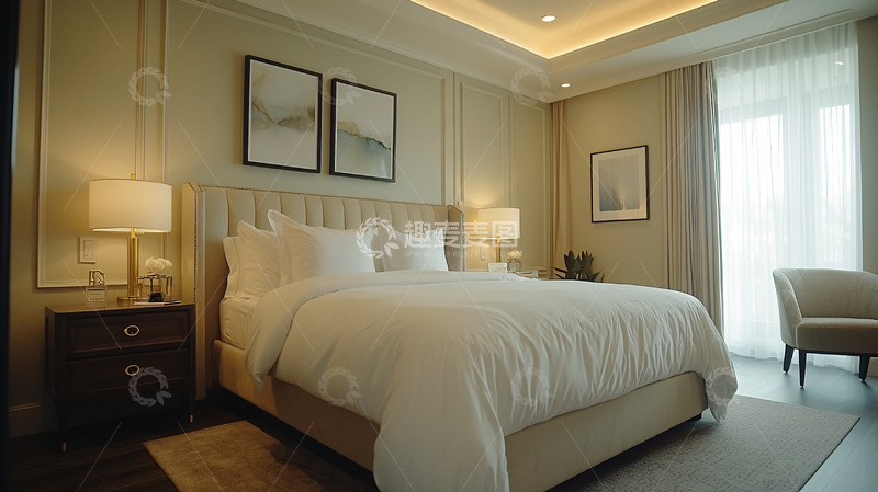 高清大图下载【趣麦麦图】现代轻奢卧室