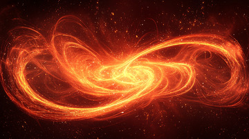 燃烧的无限符号