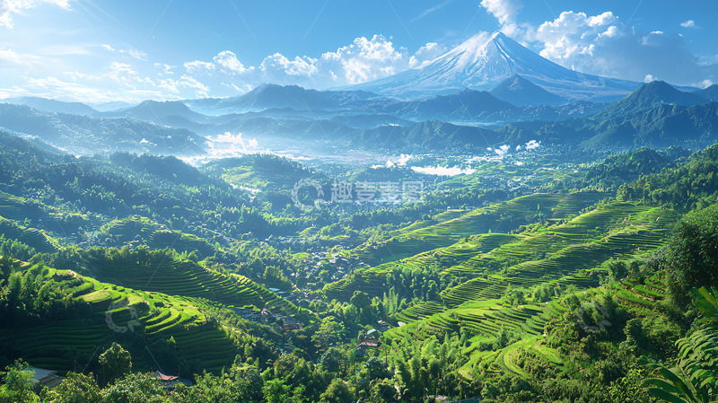 高清大图下载【趣麦麦图】高清山脉景色