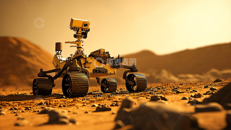 高清大图下载【趣麦麦图】火星探测器