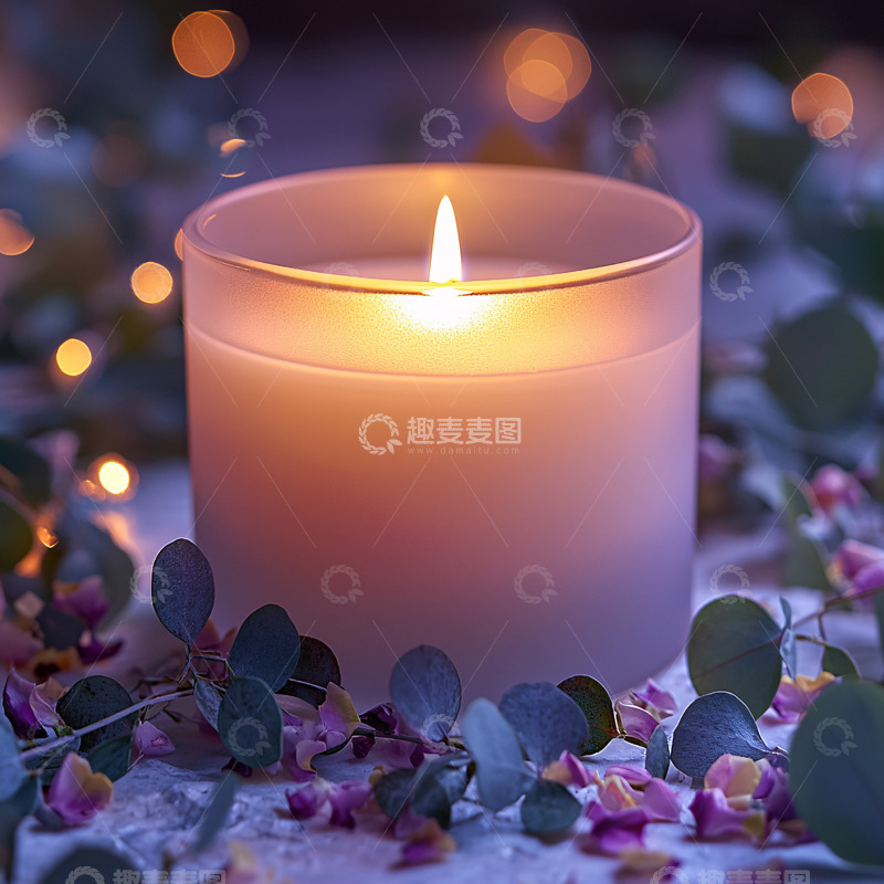 高清大图下载【趣麦麦图】香薰蜡烛