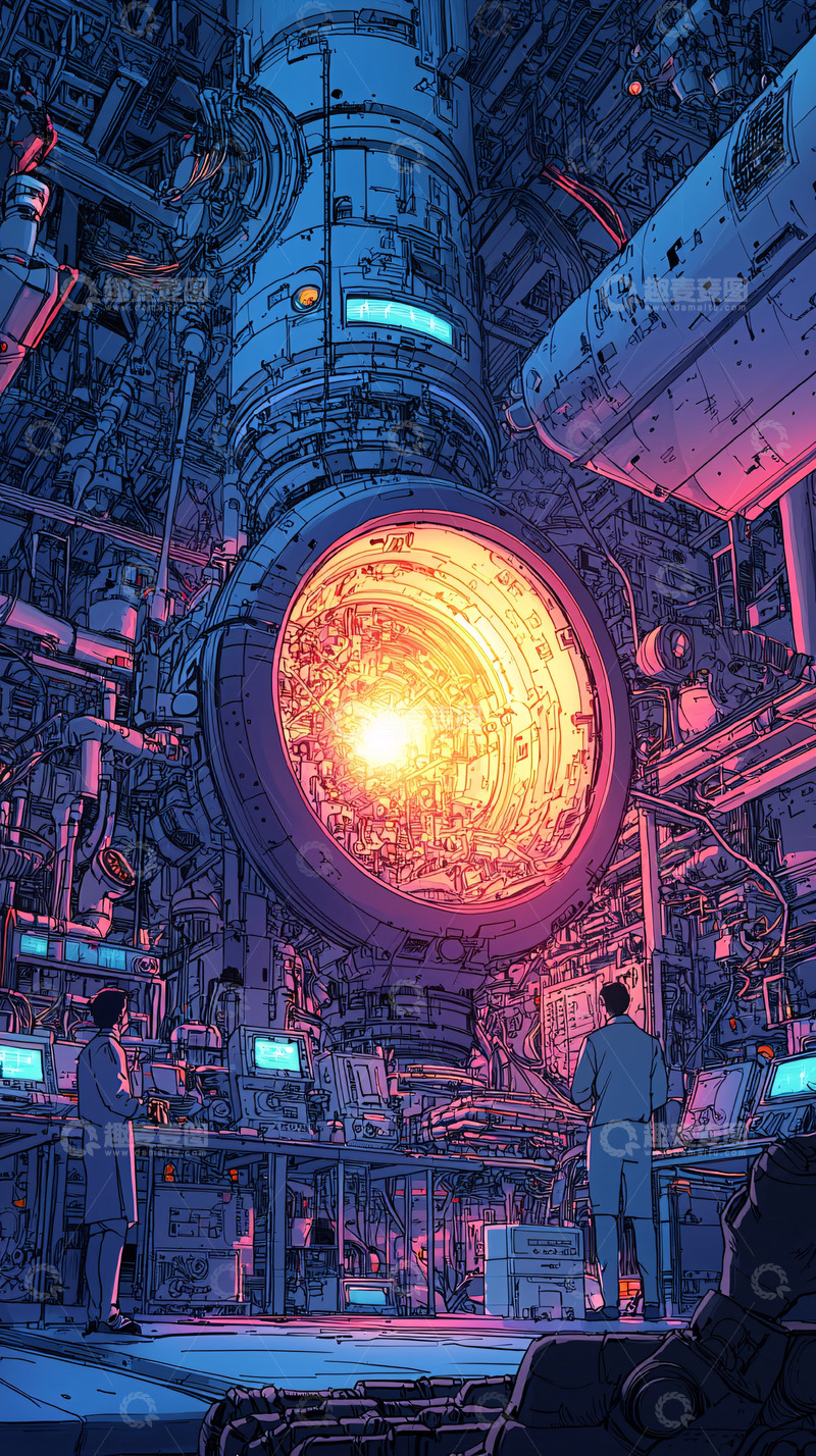 高清大图下载【趣麦麦图】未来科技