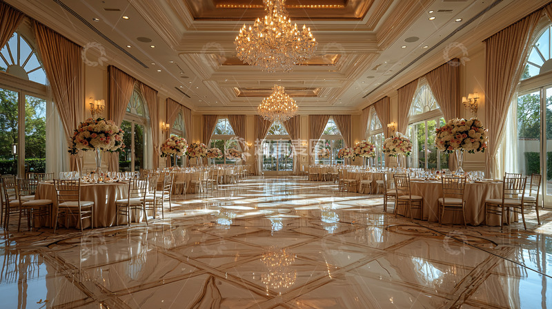 高清大图下载【趣麦麦图】奢华宴会厅