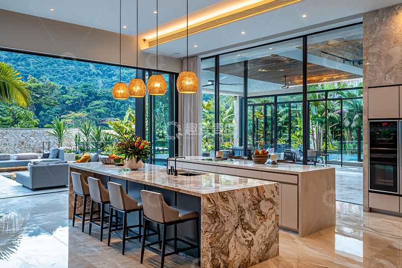 高清大图下载【趣麦麦图】现代简约风格厨房16