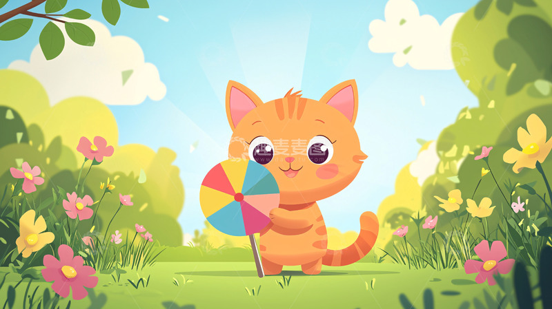 高清大图下载【趣麦麦图】小猫