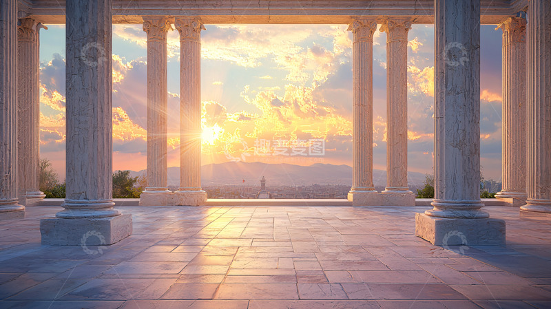 高清大图下载【趣麦麦图】日出景色