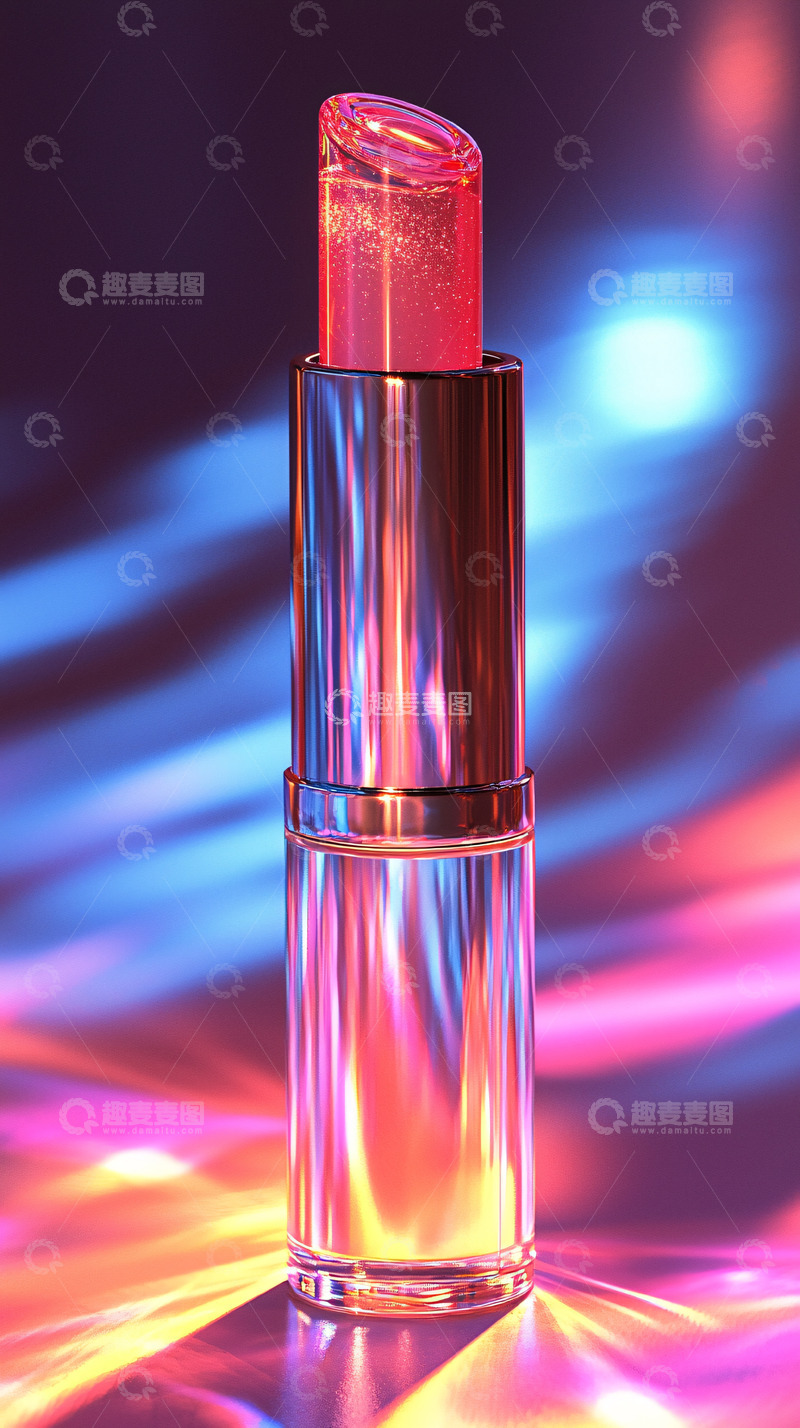 高清大图下载【趣麦麦图】晶莹剔透的口红特写
