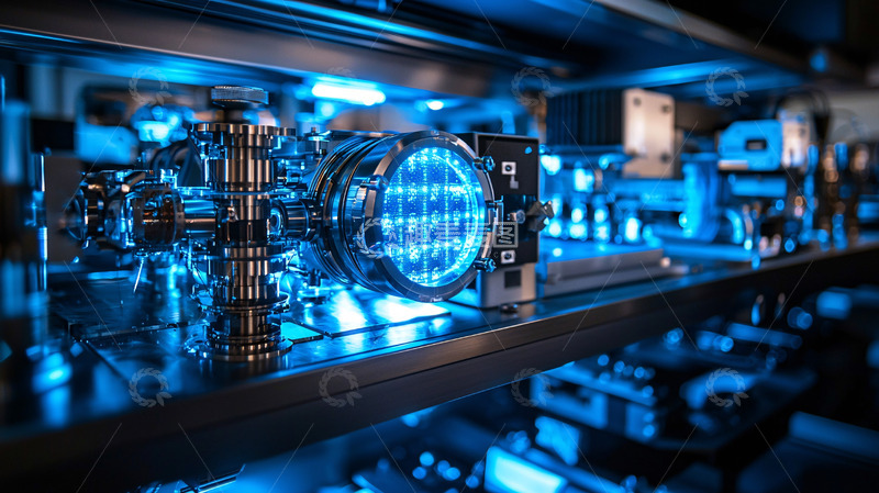 高清大图下载【趣麦麦图】蓝色科技感设备