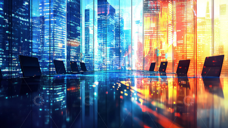 高清大图下载【趣麦麦图】夜景都市