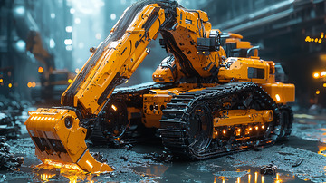 未来科技挖掘机