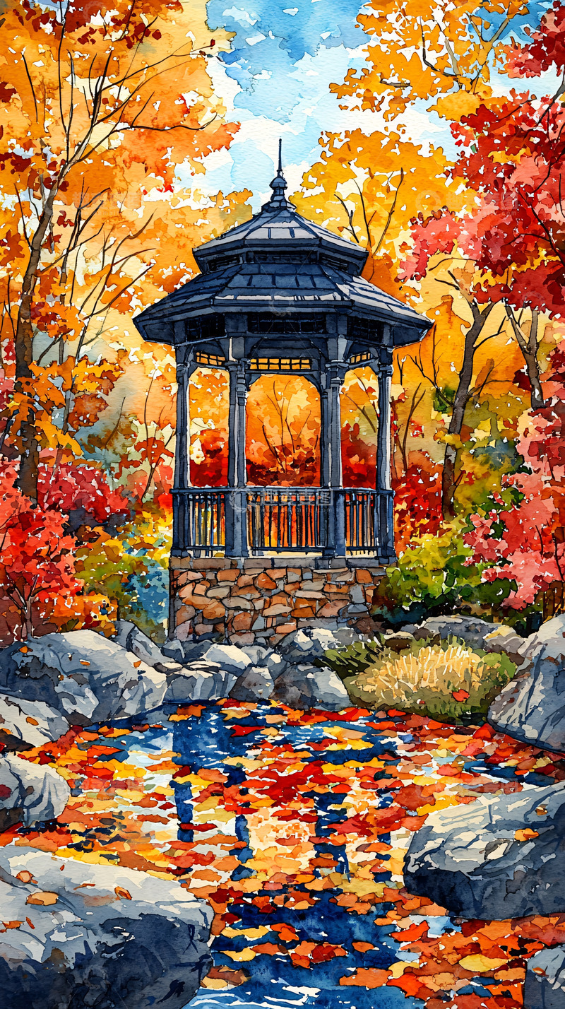 高清大图下载【趣麦麦图】秋日景色